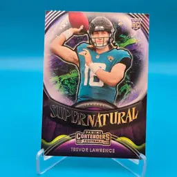 Trevor Lawrence 2021 Panini Contenders Supernatural RC Jacksonville Jaguars