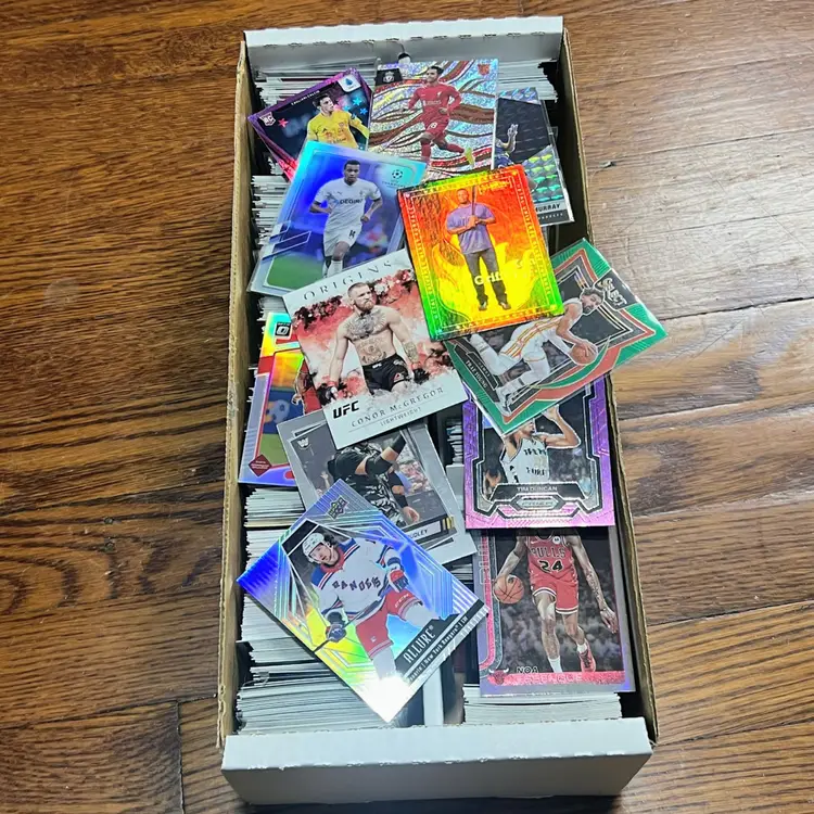 1,000+ Mixed Sports Card Lot 2020-2025 RC Stars Vets Prospects Bowman Topps