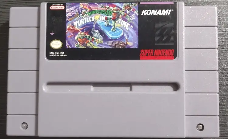 SNES - Turtles In Time - TMNT IV