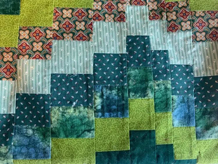 Vintage quilted placemats