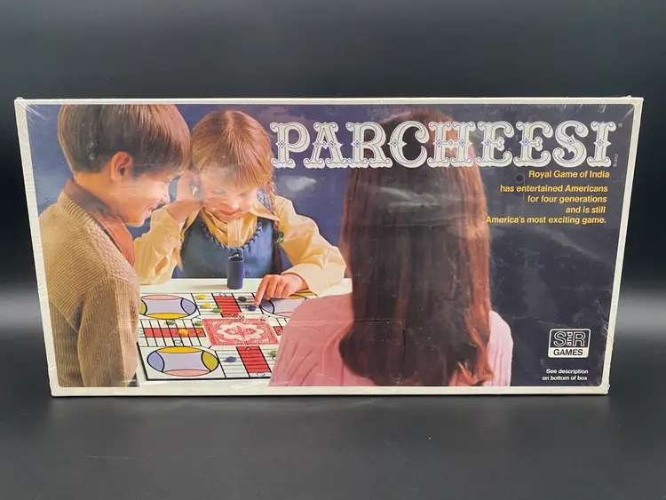 Parcheesi Board Game - Sealed - 1975 S and R Games