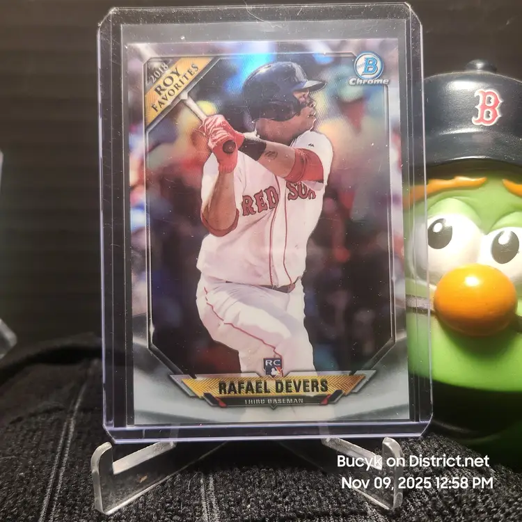 2018 Bowman Chrome ROY Favorite - Rafael Devers Boston Red Sox
