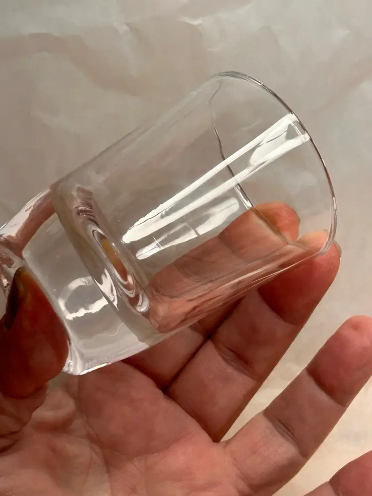 Boximia Czech Crystal Shot Glass Modern Brilliant Crystal 
Bohemian 3” Tall-2oz