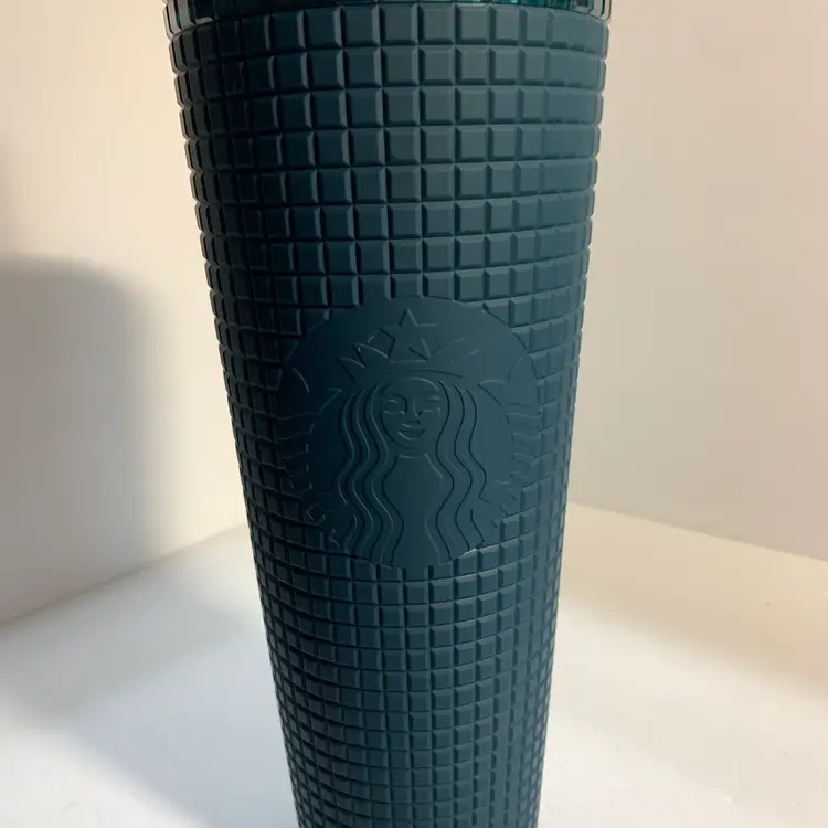 Starbucks 24 oz Soft Touch Grid Tumbler 2023