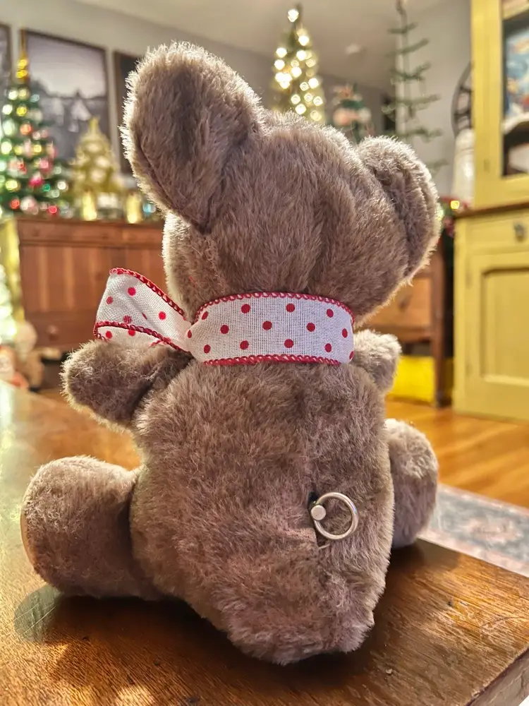 Vintage Musical Teddy Bear- WORKS!!!