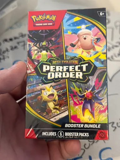 $1 Start On Pokémon Perfect Order Booster Pack 