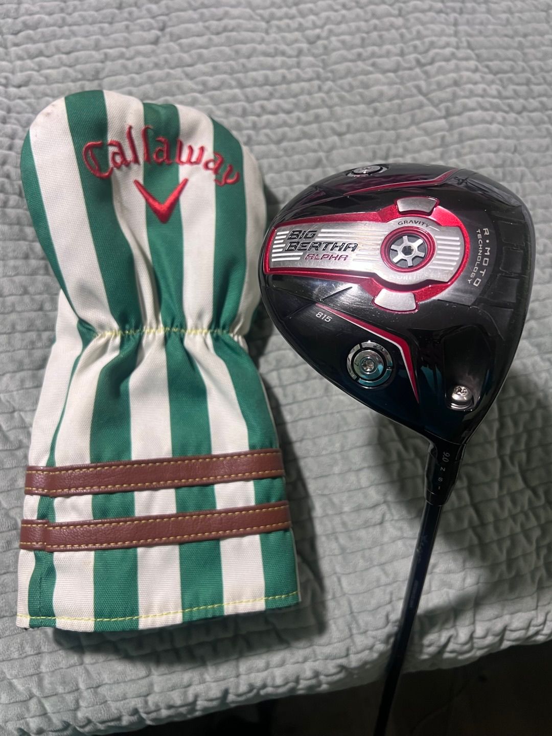 Callaway Alpha 815 with Japanese Spec Graphite Design Shaft