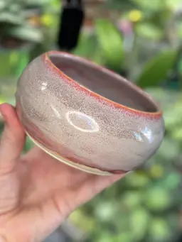 Handmade pot, no drainage 3.75 Inch