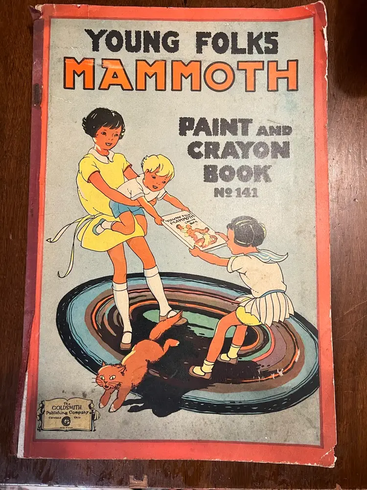 1928 Oversized Coloring Book