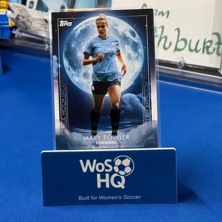 Mary Fowler 2024 Topps Manchester City Blue Moon Dreamers