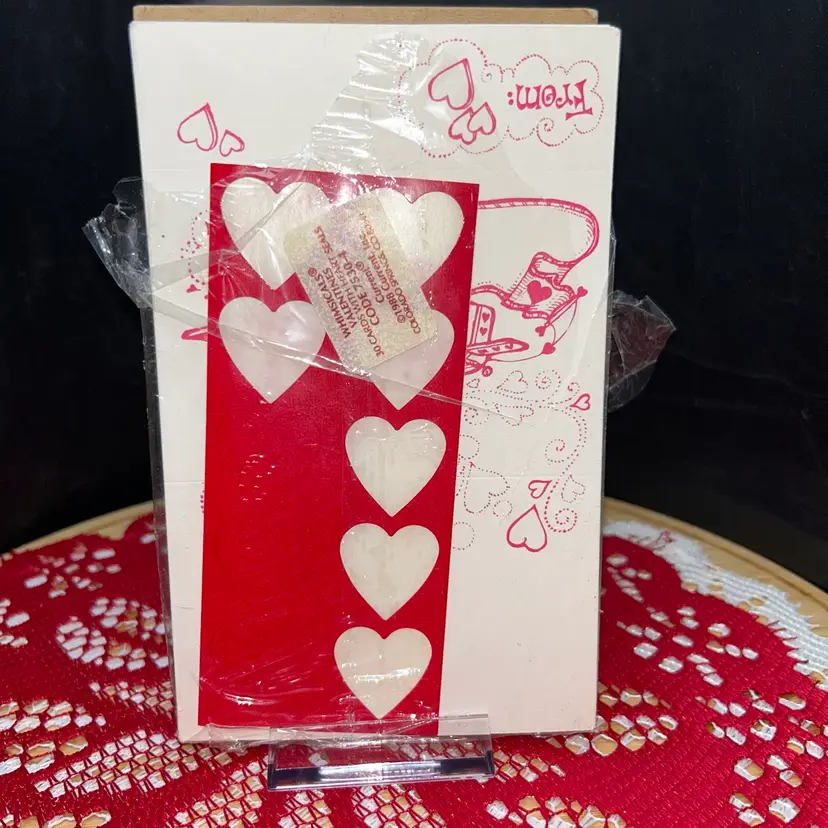 Vintage Current, Co. Pack Of Tri-Fold Valentine Puzzle Cards