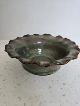 Studio Pottery 6" Bowl, signed