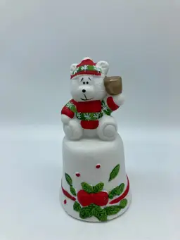 House of Lloyd Christmas Around the World Snow Bear Bell
