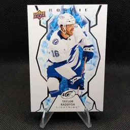 Taylor Raddysh 2021-22 Upper Deck Ice Rookie Card (RC) #132 - Tampa Bay Lightning