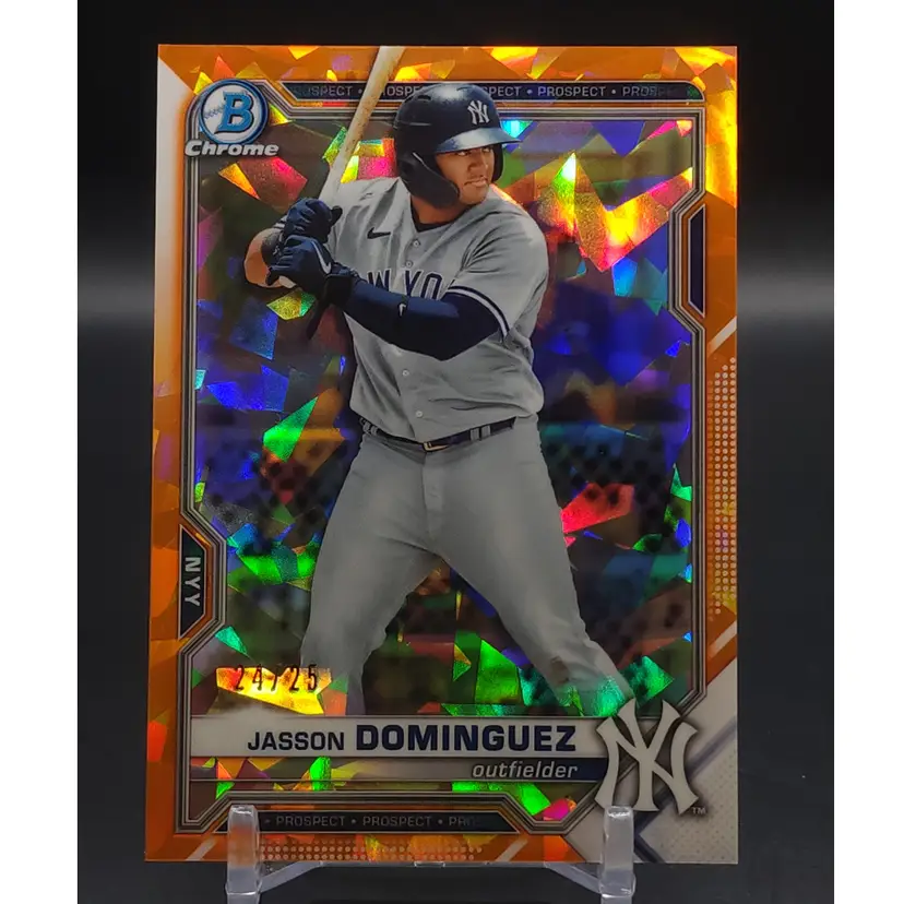 2021 Bowman Sapphire Jasson Dominguez /25