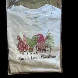 Peace Love Christmas Tshirt
