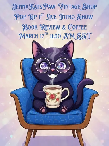 1st Live Intro Pop Up Show! Book Review & Coffee Chat