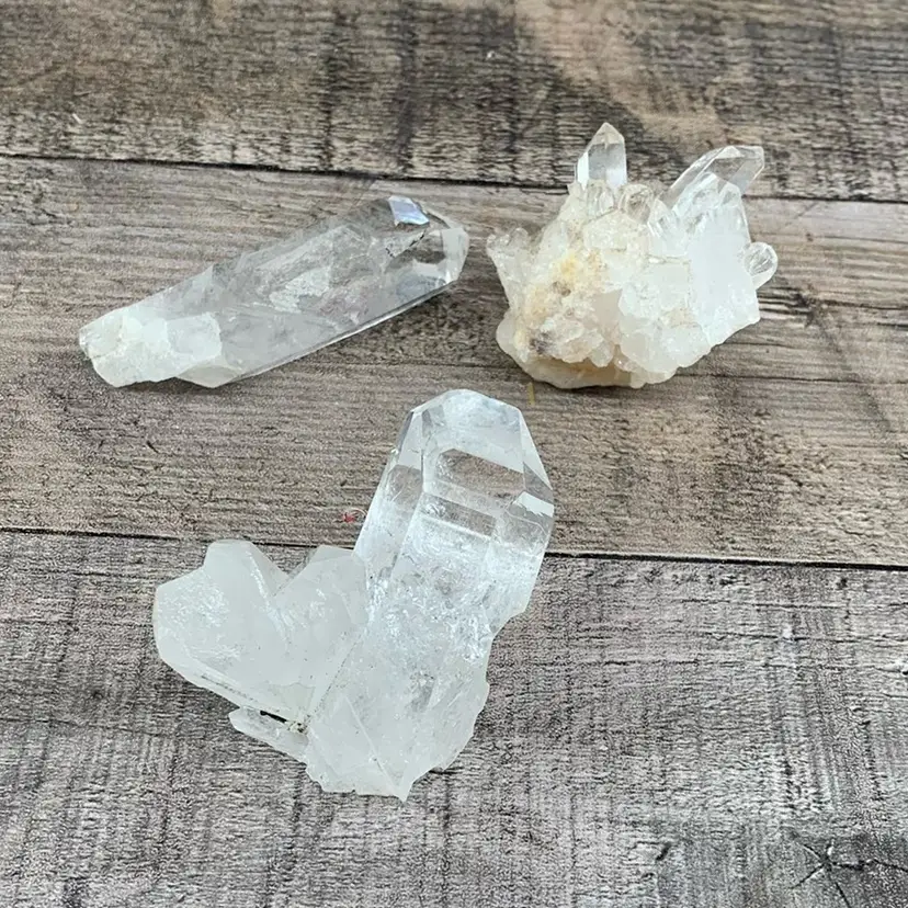 Crystals Lot Of Clear Quartz