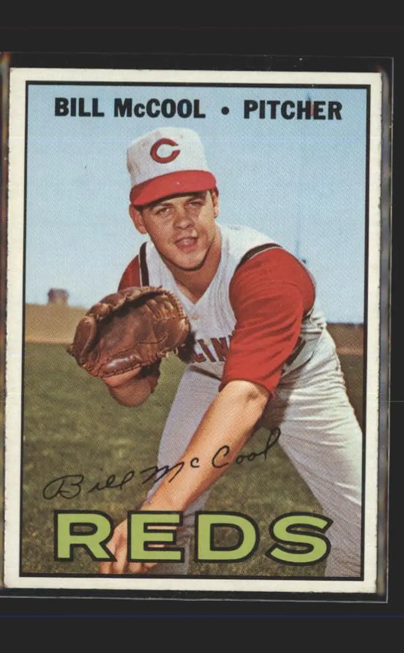 1967 Topps #353 Bill McCool - (137) - Cincinnati Reds