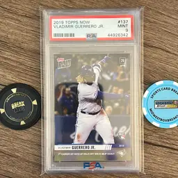 Vladimir Guerrero Jr RC
2019 Topps Now PSA 9 Toronto Blue Jays