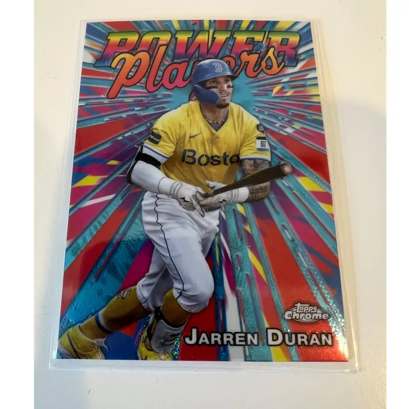 Jarren Duran Power Players Boston Red Sox
