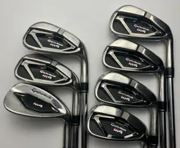 TaylorMade 2021 M4 Irons 5-PW, SW - KBS Max 85G Regular Flex - Good