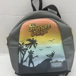 Funko Stranger Things Mini Backpack-Demogorgan Taert netflix 10” In Size Used