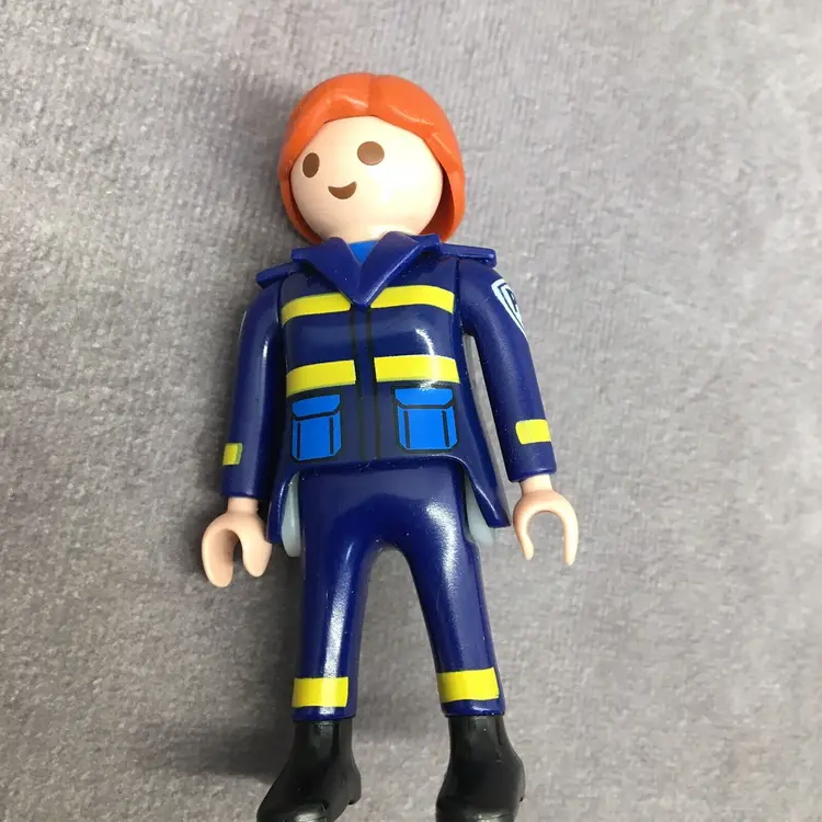 Playmobil Female Paramedic Red/Orange Hair