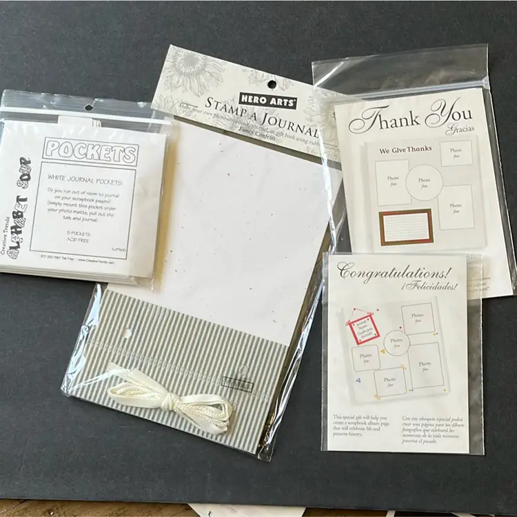 Junk Journal Or Mini Scrapbook Starter Kit