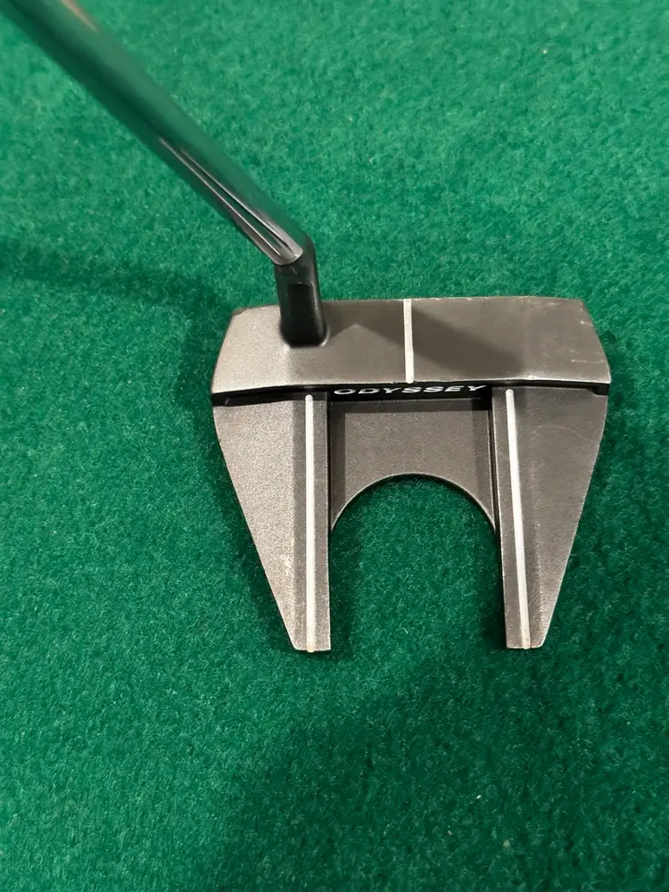 ODYSSEY O-WORKS BLACK 7S PUTTER STEEL RIGHT HANDED