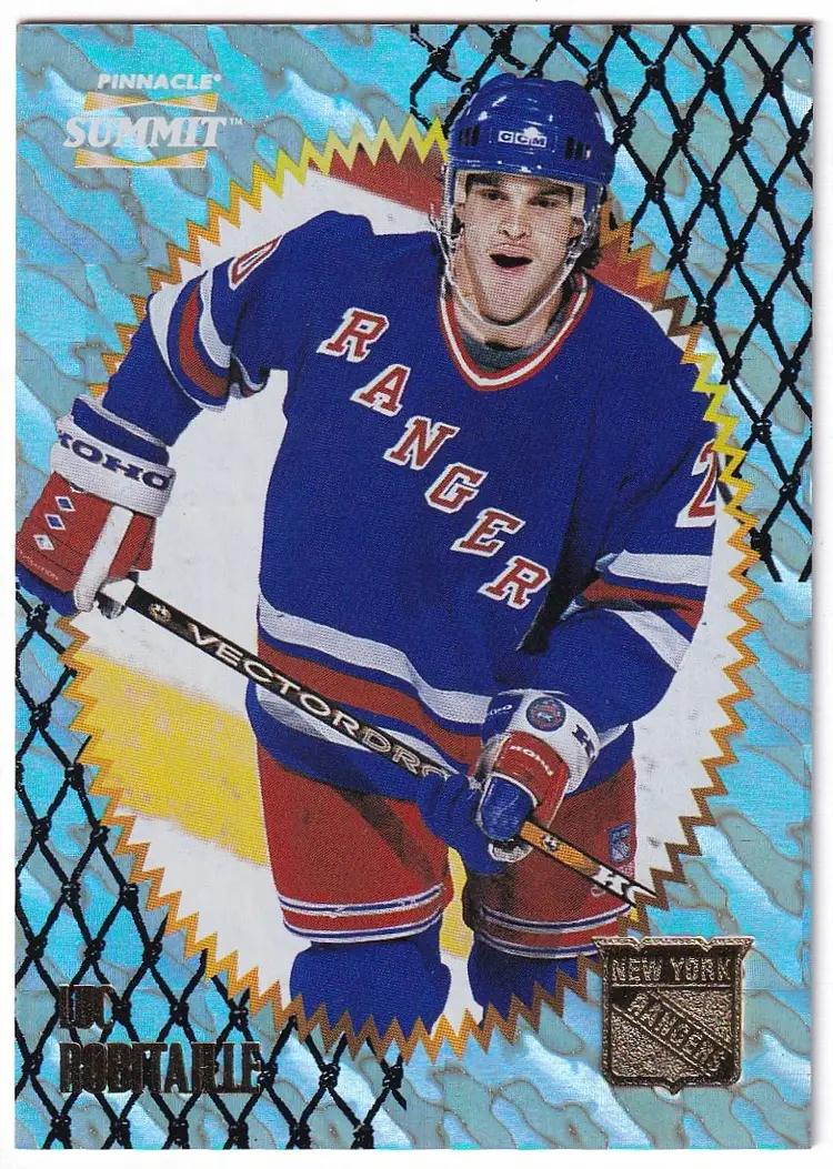 1996-97 Summit Ice #13 Luc Robitaille New York Rangers Hockey Card