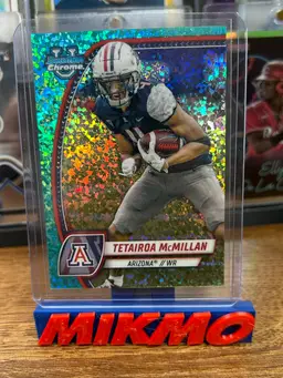 Tet Macmillan Aqua Speckle /275 Carolina Panthers