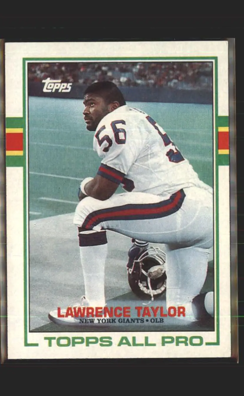 Lawrence Taylor 1989 Topps #166 - (139) - New York Giants