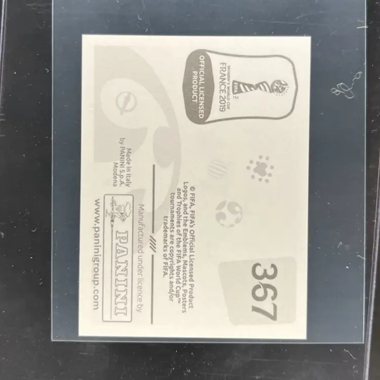 New Zealand Team 2019 Panini Women’s World Cup Sticker New Zealand Soccer Card