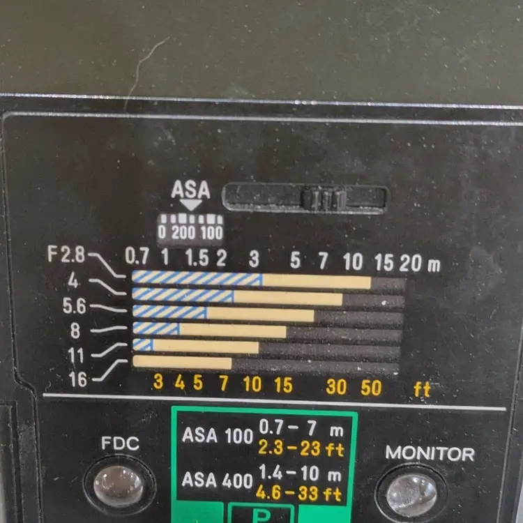 Minolta Auto 280PX Photo Flash Unit Untested for P/R