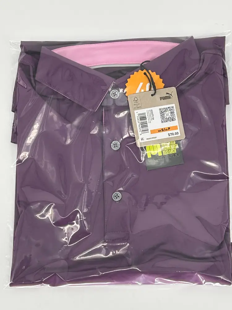 PUMA GOLF MATTR BRIGADE MENS GOLF POLO SIZE S