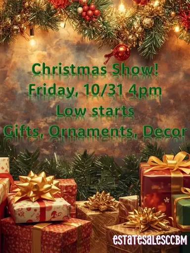 All Things Christmas - Pre Bids Added Daily!