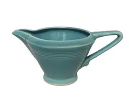 *VTG* Homer Laughlin Turquoise Creamer 3"