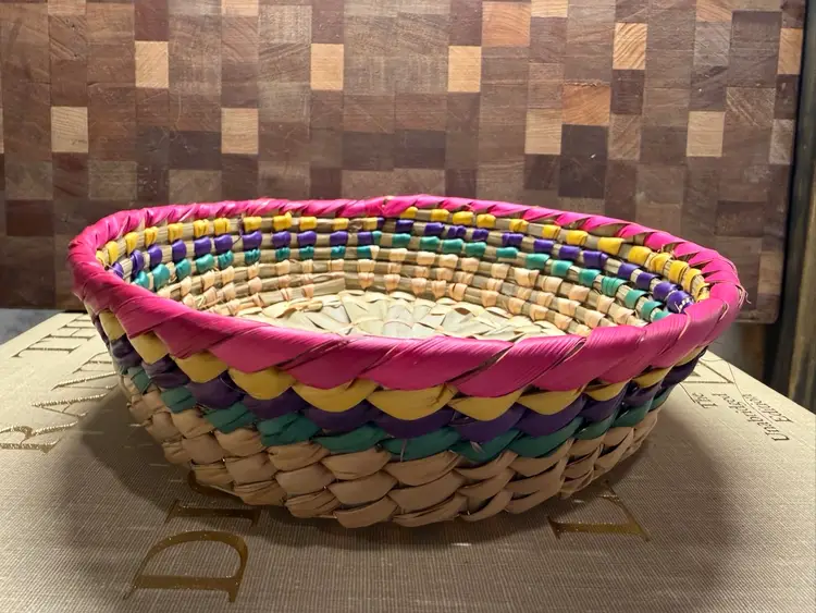 Palm Handwoven Mexican Tortilla Basket
