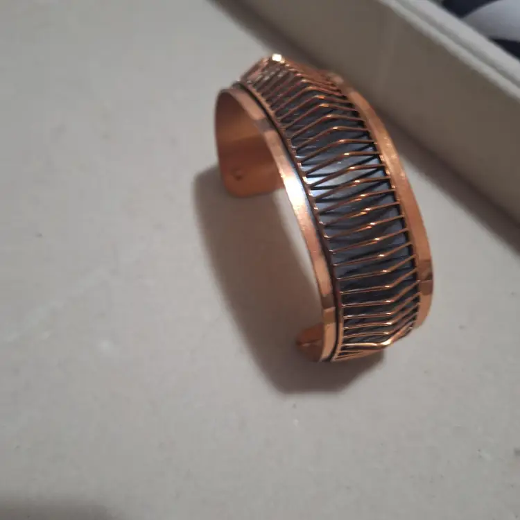 Renoir Pure Copper Shadow Box Cuff