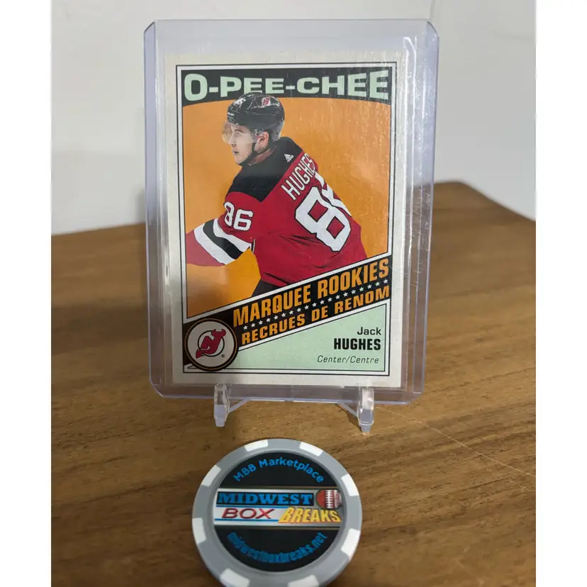 Jack Hughes - 2019-20 O-Pee-Chee Update Marquee Rookies - New Jersey Devils