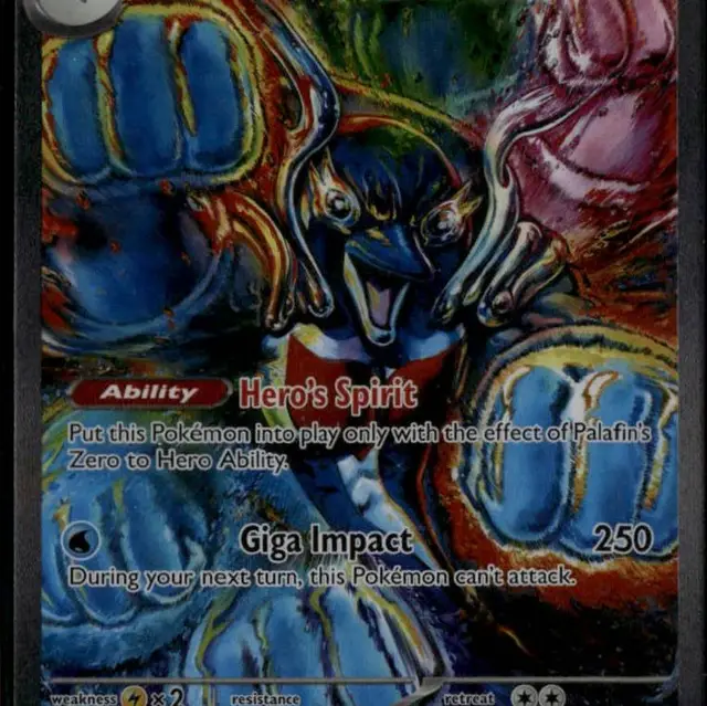 Palafin ex 151/193 Holo Rare - Pokémon TCG