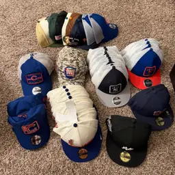 🧢 Wholesale Lot (48 Hats Total) – New Era MLB/NFL Mix + Streetwear