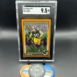T.j. Watt 335/630 Lava SGC 9.5 2024 Panini Score Pittsburgh Steelers