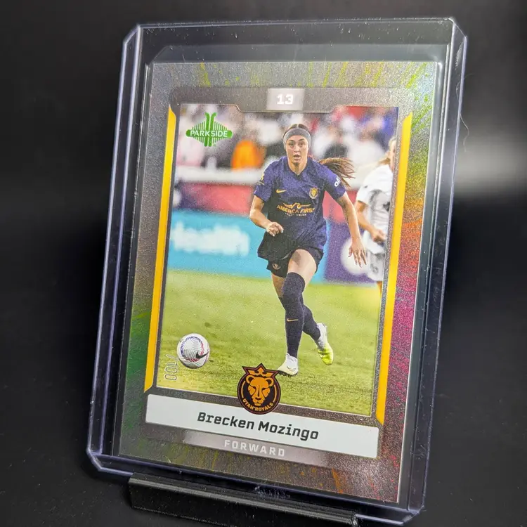 2025 Parkside NWSL Vol 1 Shimmer /100 Utah Royals Brecken Mozingo