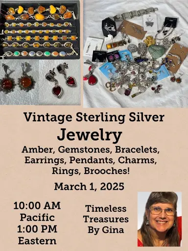 Sterling Silver Vintage Jewelry Part 2 - Timeless Treasures by Gina