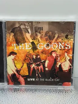 The Goons Live At The Black Cat CD VG+