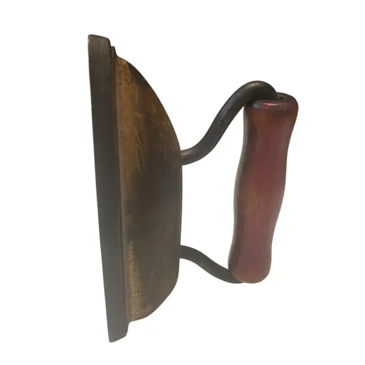 Antique Ox-Tongue Slug Iron: 19th Century Tailor Tool