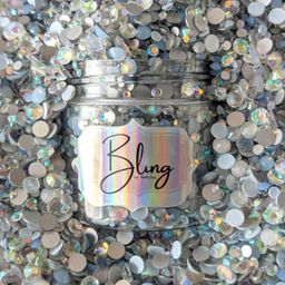 Glass Slipper Bling Jar