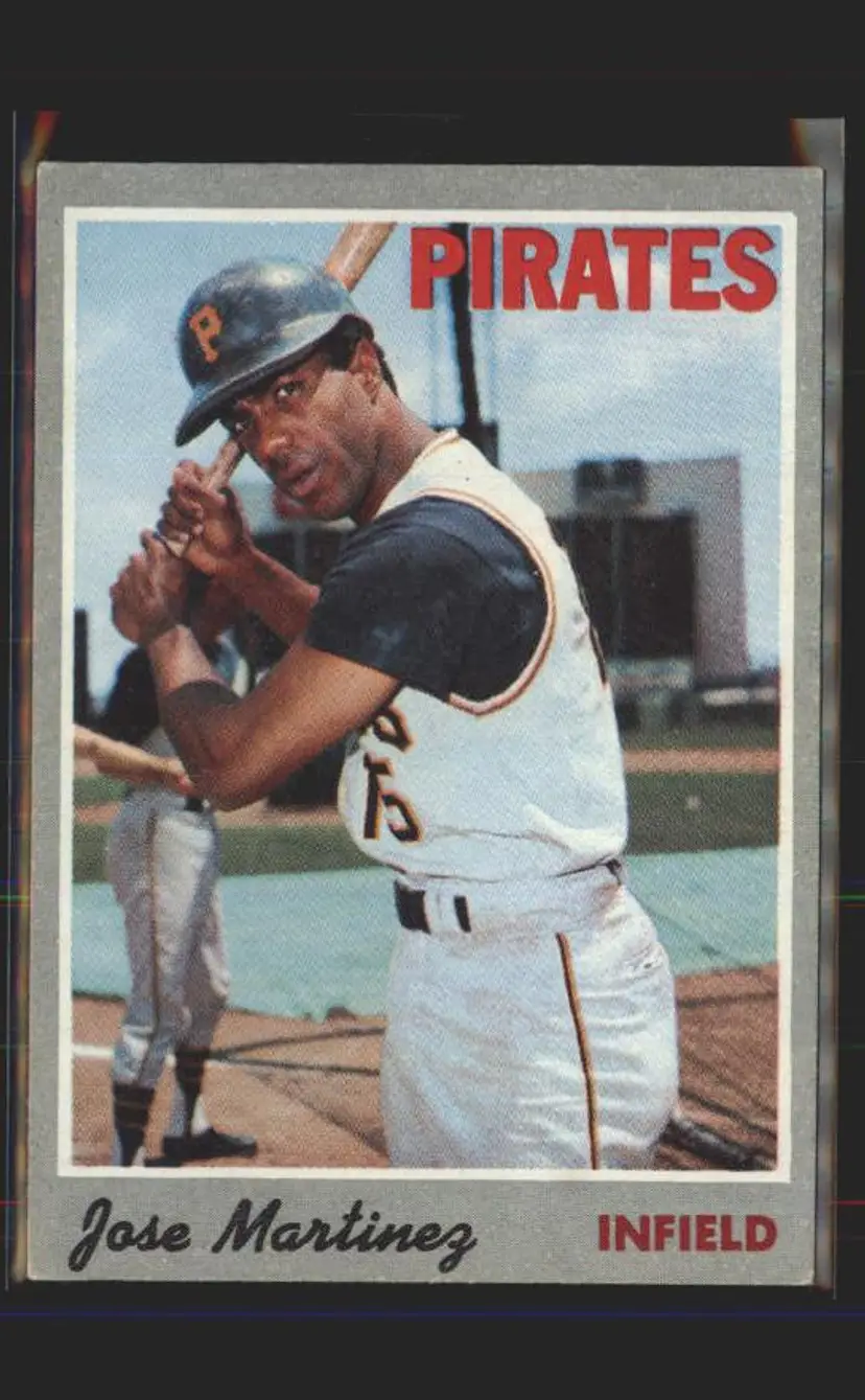 Jose Martinez 1970 Topps #8 - () - Pittsburgh Pirates
